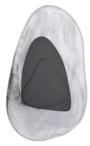 Searchlight 32983BK - Kinkiet LED DESTINY LED/8W/230V czarny