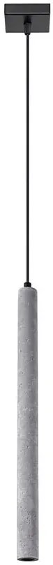 Betonowa lampa wisząca tuba nad wyspę - A377 H0-M22