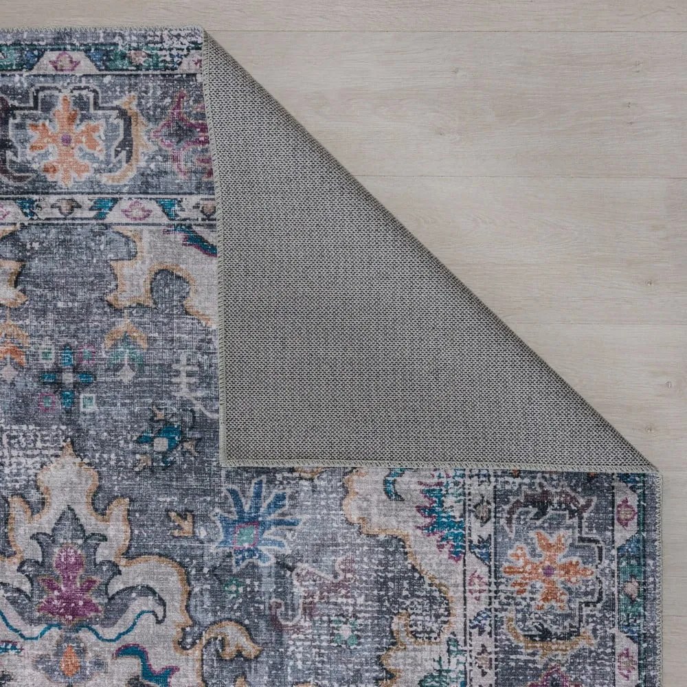 Niebiesko-szary dywan odpowiedni do prania 230x160 cm Millie – Flair Rugs