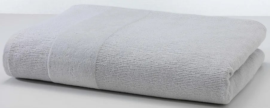 Ręcznik CARRARA 70x140 cm jasnoszary, 100% bawełna