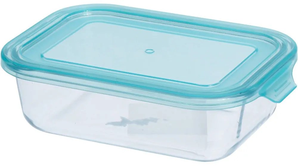 Pojemnik szklany z plastikową pokrywką, 630 ml