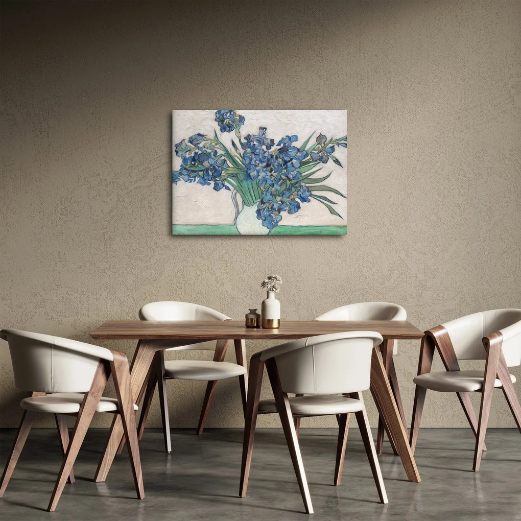 Obraz - Vincent van Gogh, Irises, reprodukcje (70x50 cm)
