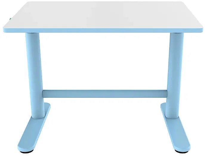 Niebieskie regulowane ergonomiczne biurko dla dzieci S0-B56