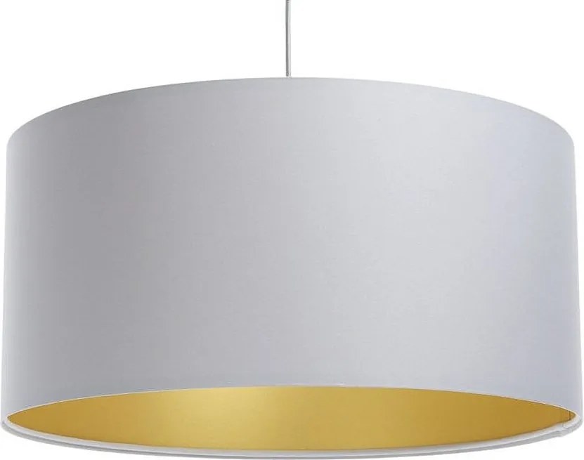 Lampa wisząca MODERN 70 szara/złoty mat