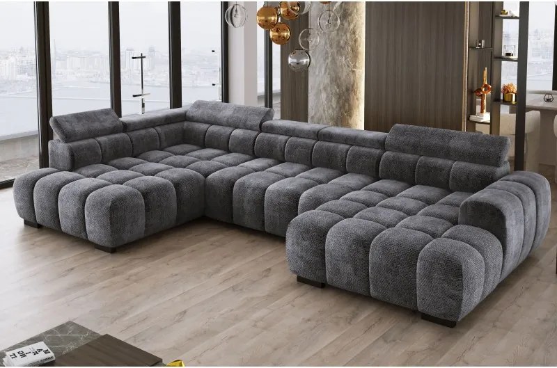 Narożnik BULL XL Lewostronny z elektryczną funkcją regulacji tkanina Eden 20 WERSAL