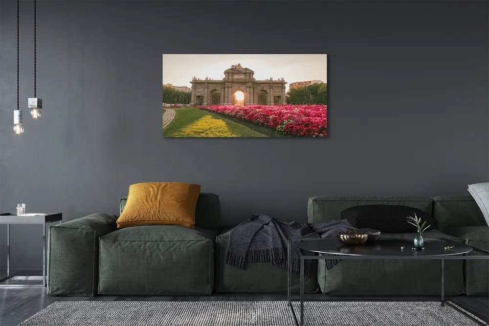 Obraz na płótnie Monumentalna Brama Alcala w Madrycie