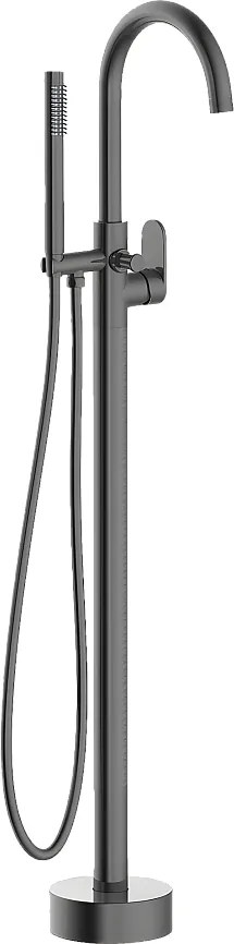 Charme II kolumna mechaniczna do wanny wolnostojącej metaliczna szarość - Essebagno