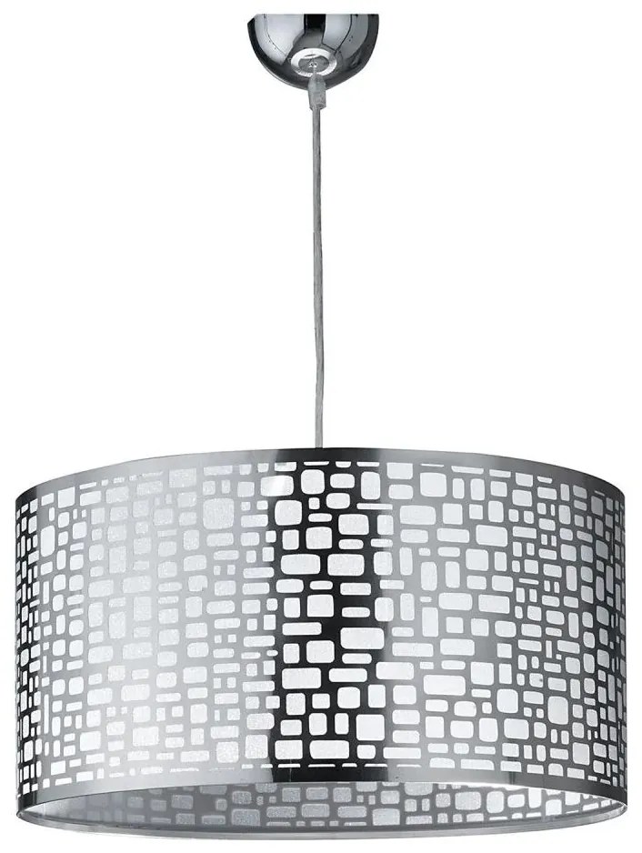 ONLI - Żyrandol na lince BRUCE 1xE27/15W/230V śr. 45 cm matowy chrom