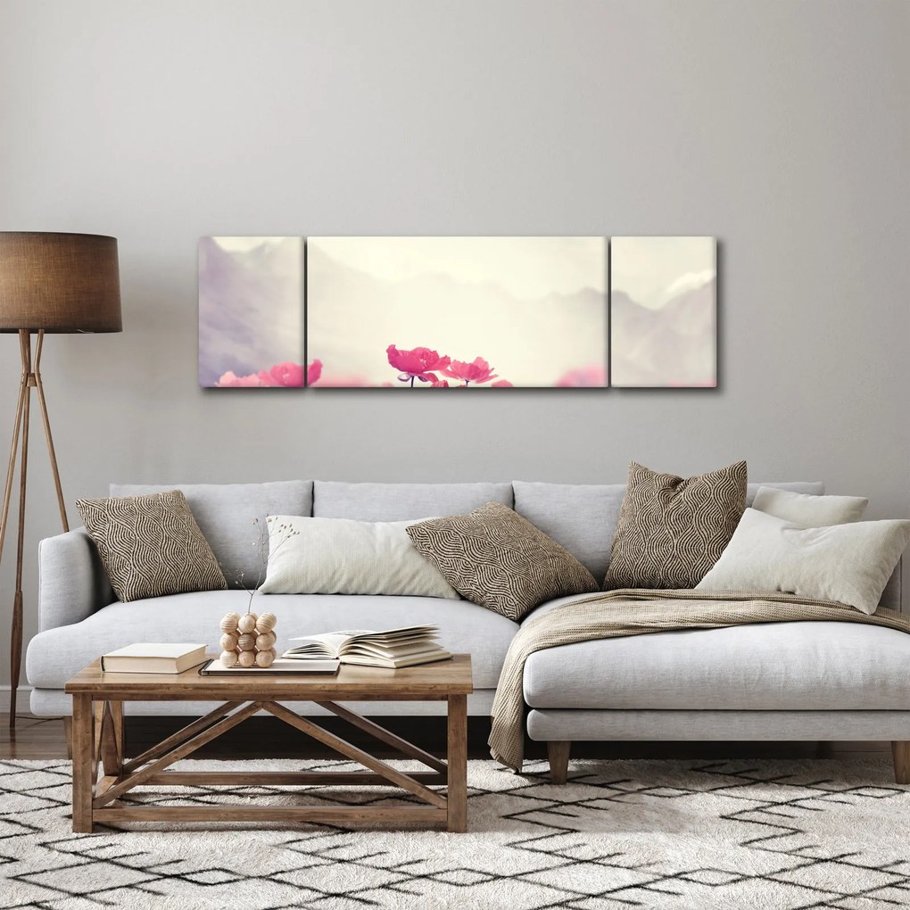 Obraz - Maki (170x50 cm)