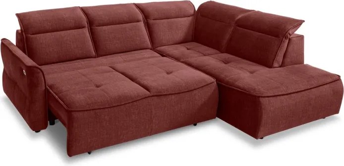 Narożnik MURILLO L z elektryczną regulacją siedziska WERSAL