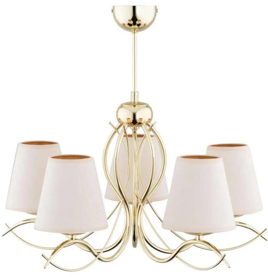 Lampa sufitowa HELIUM 5xE14/40W/230V na pręcie