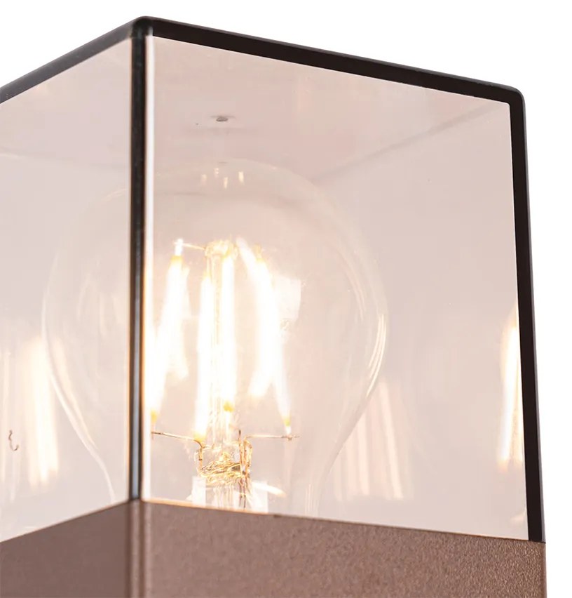 Zewnetrzna Inteligentna lampa stojąca ogrodowa brązowa rdza 70 cm w tym Wifi P45 - DenmarkPrzemysłowy Oswietlenie zewnetrzne