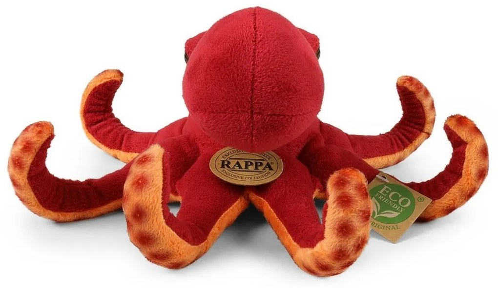 Rappa Pluszowa ośmiornica 26 cm ECO - FRIENDLY