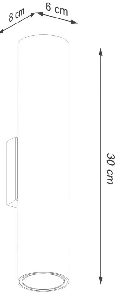 Kremowy kinkiet Castro – Sollux