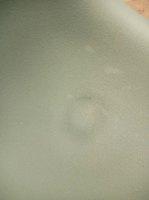 Promocja Krzesło do jadalni OSAKA plastikowe, szałwiowo zielone II gatunek