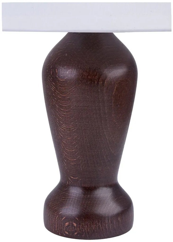 Klasyczna lampka nocna z abażurem wenge - S225 P7-H09