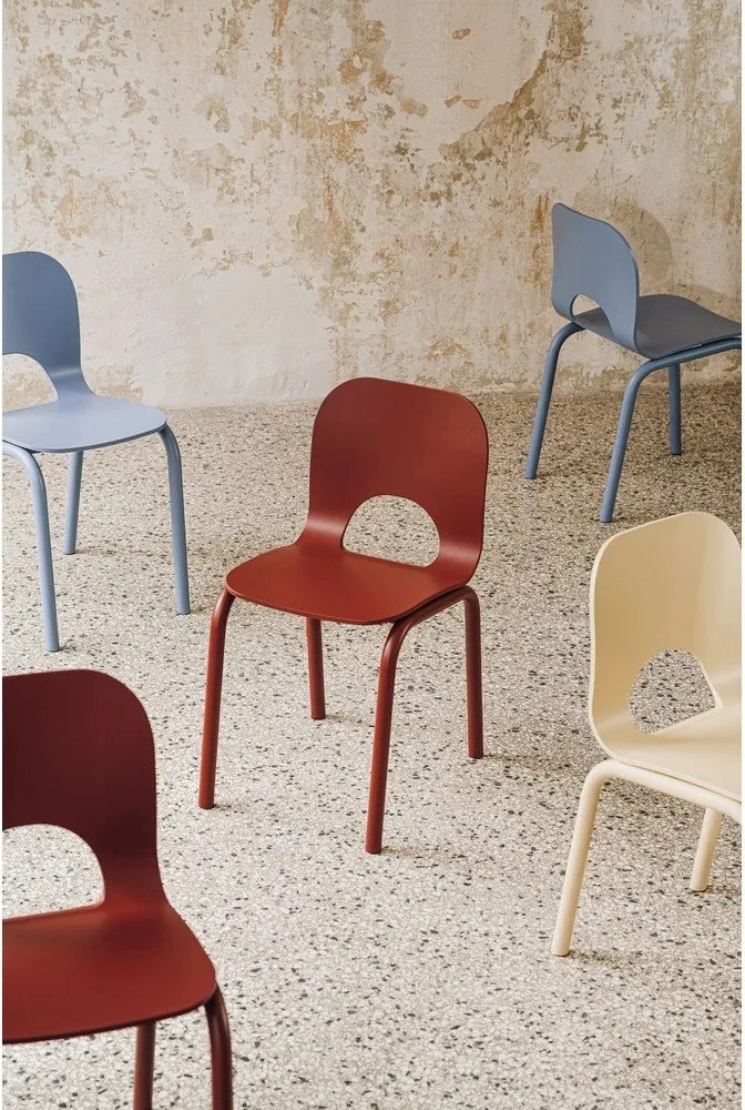 Czerwone krzesło Atto – noo.ma