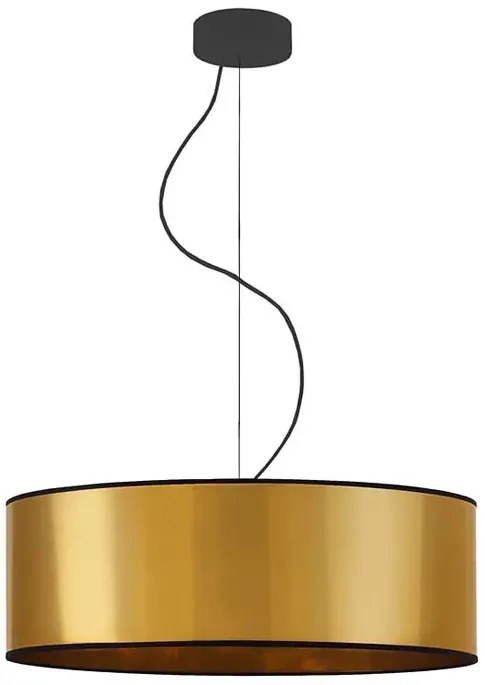 Złoty okrągły żyrandol nad stół 50 cm - EX855-Hewa