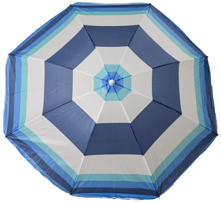 Parasolka BLUE STRIPES 180 cm, niebieska