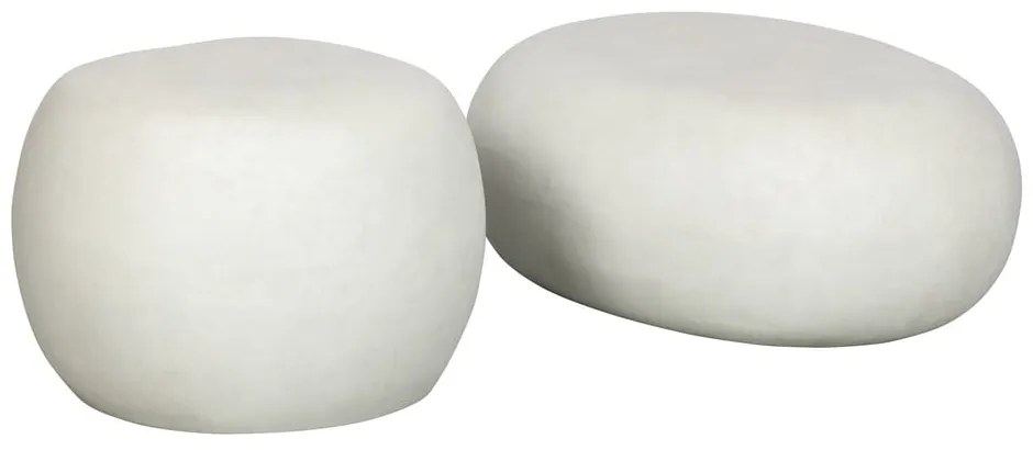 Biały stolik 49x65 cm Pebble – vtwonen