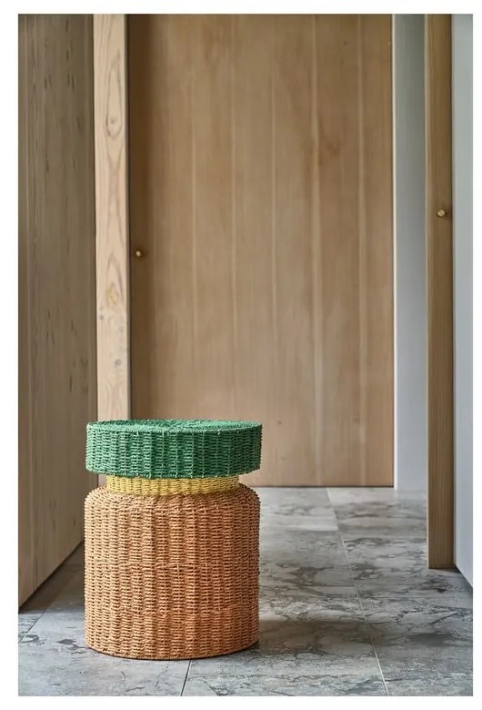 Pomarańczowy stołek Styles – Villa Collection