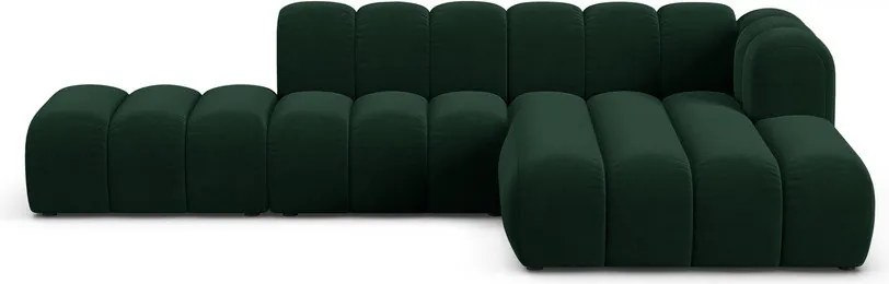 Ciemnozielony narożnik (prawostronny) Lupine – Micadoni Home