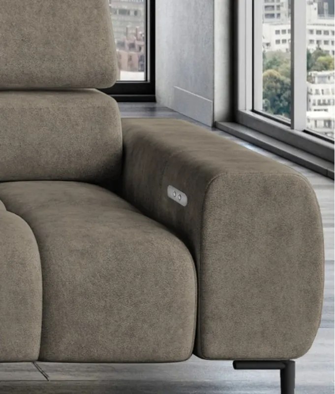 Narożnik PLAZA Mini z elektryczną regulacją siedziska WERSAL