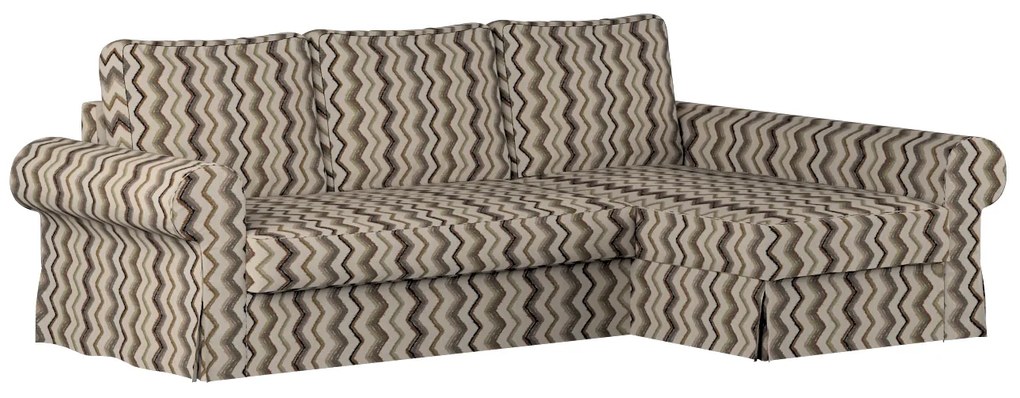 Pokrowiec na sofę Backabro rozkładaną z leżanką