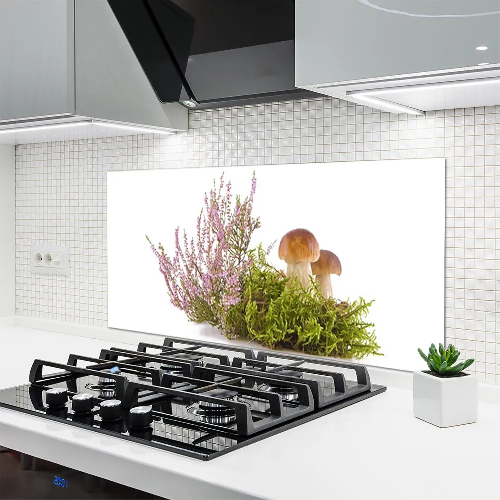 Panel Szklany do Kuchni Skarby Leśnego Poszycia