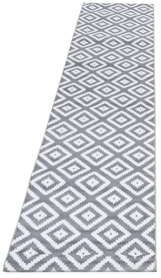 Jasnoszary chodnik 80x300 cm Plus – Ayyildiz Carpets