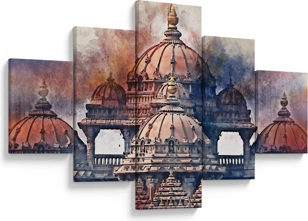 Obraz - Akshardham, New Delhi, Indie (125x70 cm)