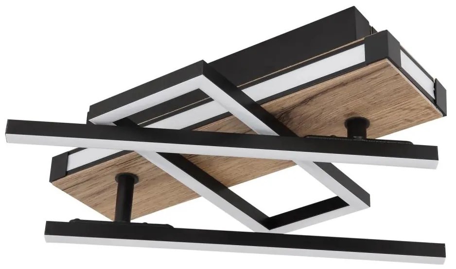 Globo 67299D2 - Lampa sufitowa LED COLLI LED/30W/230V brązowa/czarna