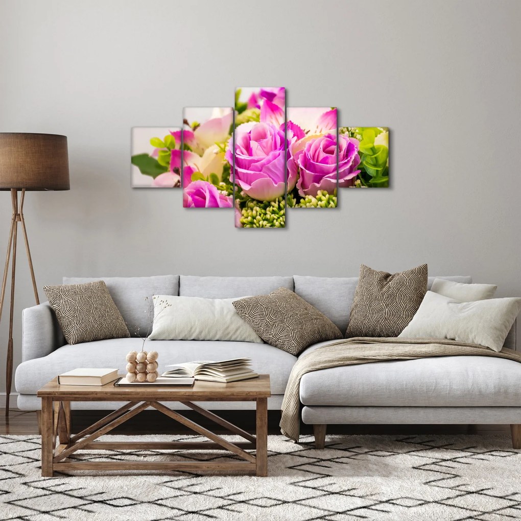 Obraz róż (125x70 cm)