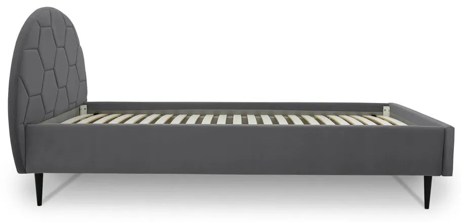 Szare łóżko dziecięce 90x200 cm Mercury – Scandic