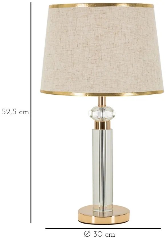 Lampa stołowa PRAGA, 52 cm