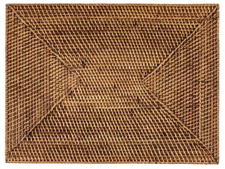 Rattanowa mata stołowa 40x30 cm – Tiseco Home Studio