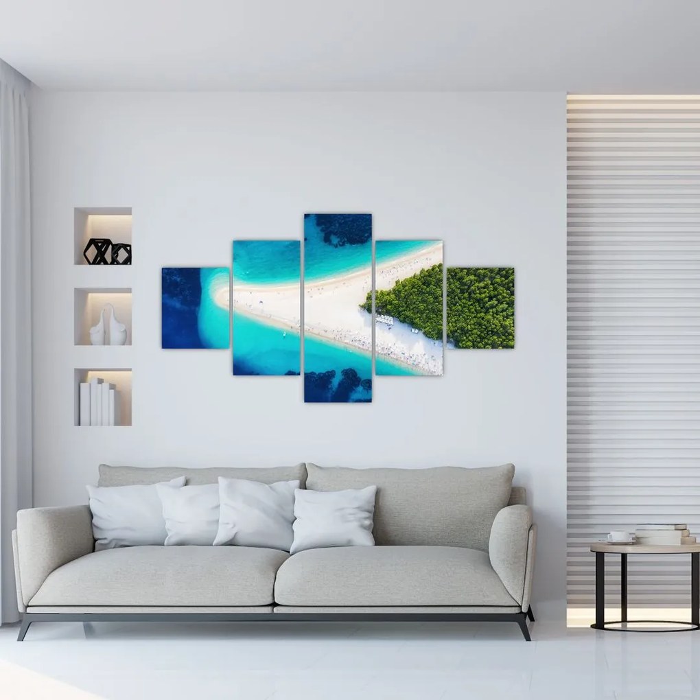 Obraz - Ostrav Hvar, Chorwacja (125x70 cm)