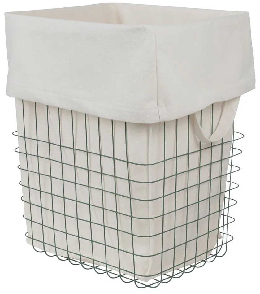 Zielony metalowo-tekstylny kosz na pranie 64 l Store-It – Mette Ditmer Denmark
