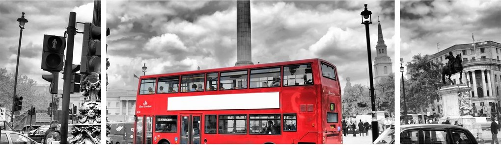 Obraz - Trafalgar Square (170x50 cm)