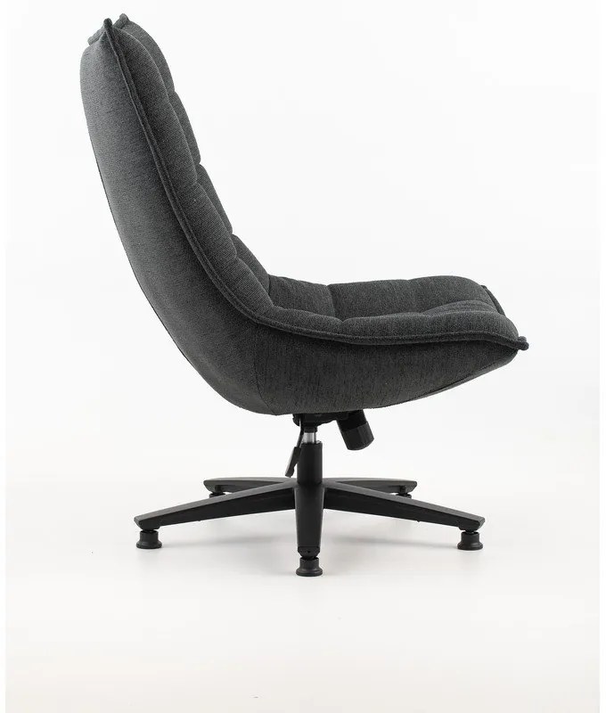 Ciemnoszary fotel Cave – Marckeric