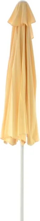 Półokrągły balkonowy parasol przeciwsłoneczny 2,7 m beżowy