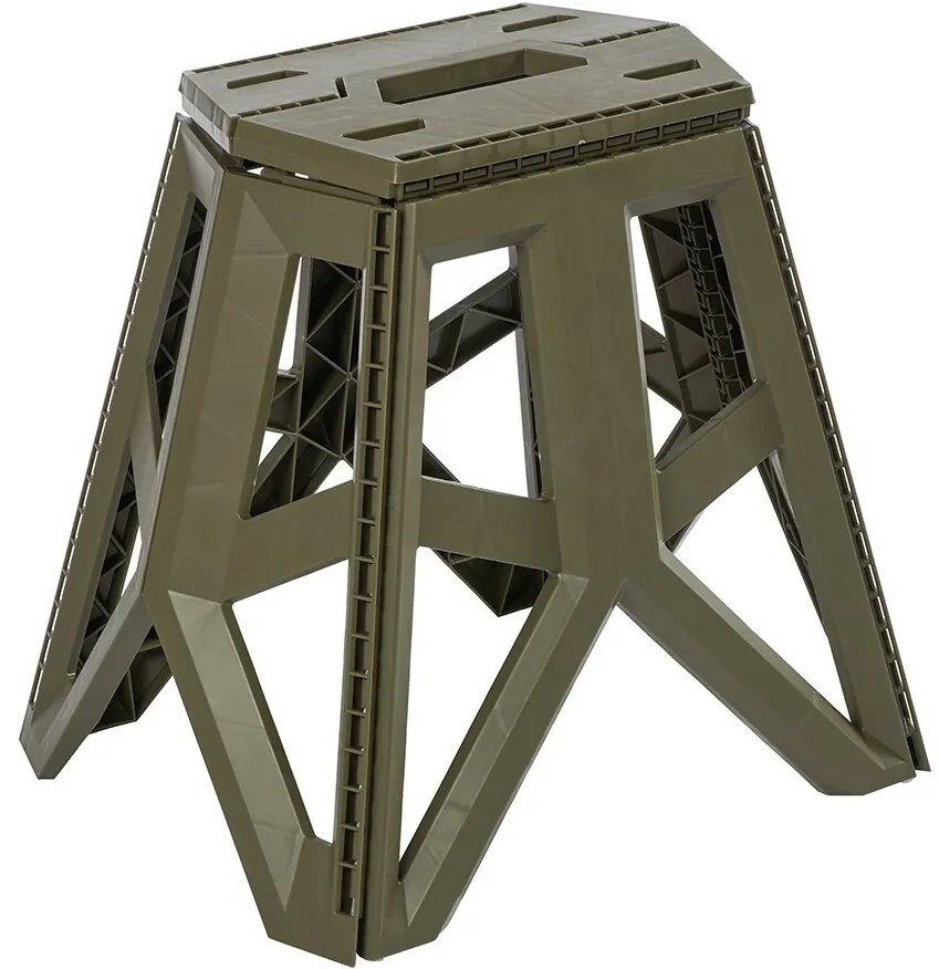 Keeeper Składane krzesełko ogrodowe Tom Olive