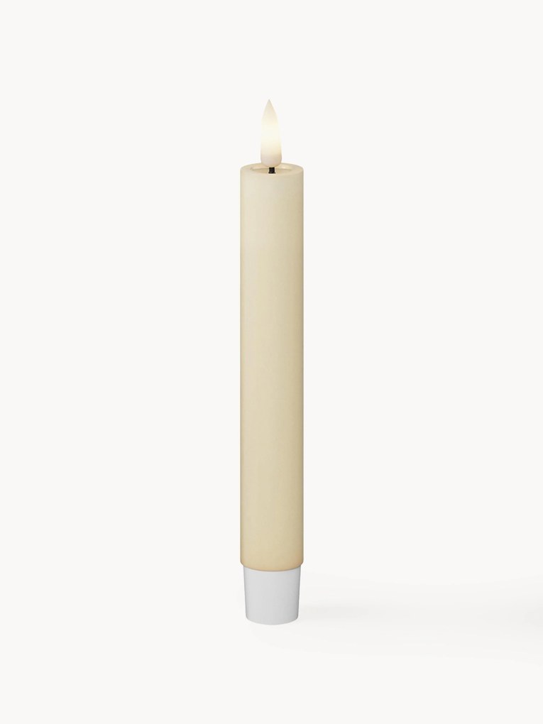 Ręcznie wykonana świeca stołowa LED Real Flame, W 15 cm, 2 szt.