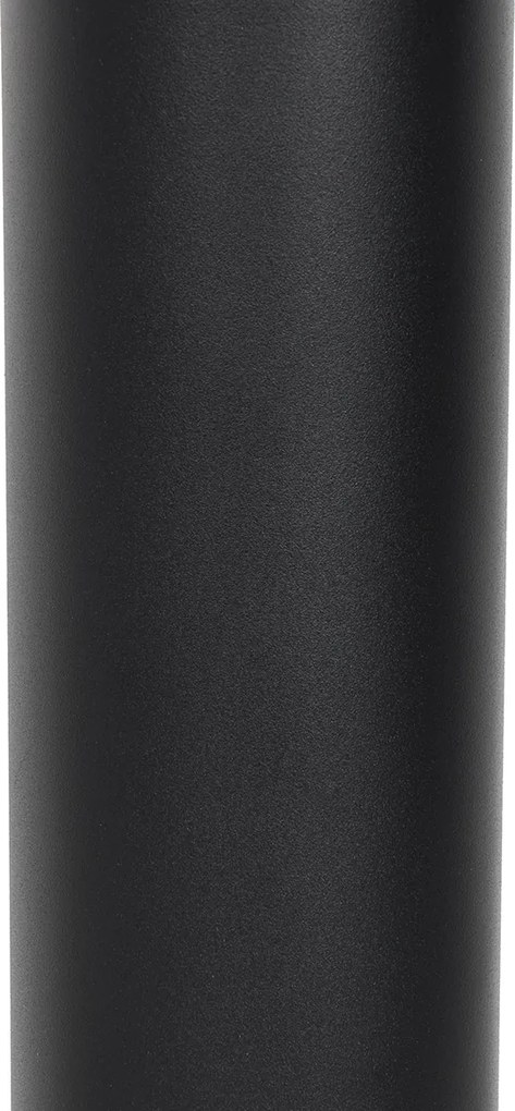Nowoczesna lampa ogrodowa na słupek czarna 110 cm IP44 - Rox