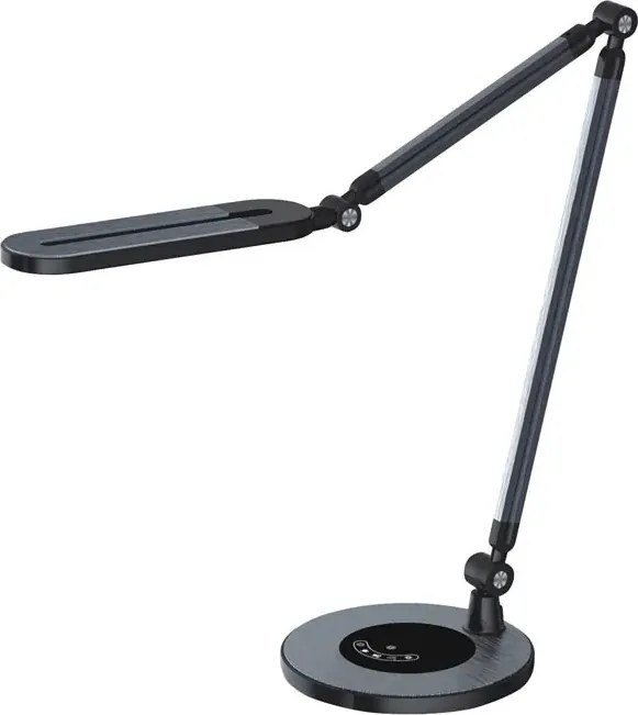 Czarna dotykowa lampka biurkowa - S254-Hippo