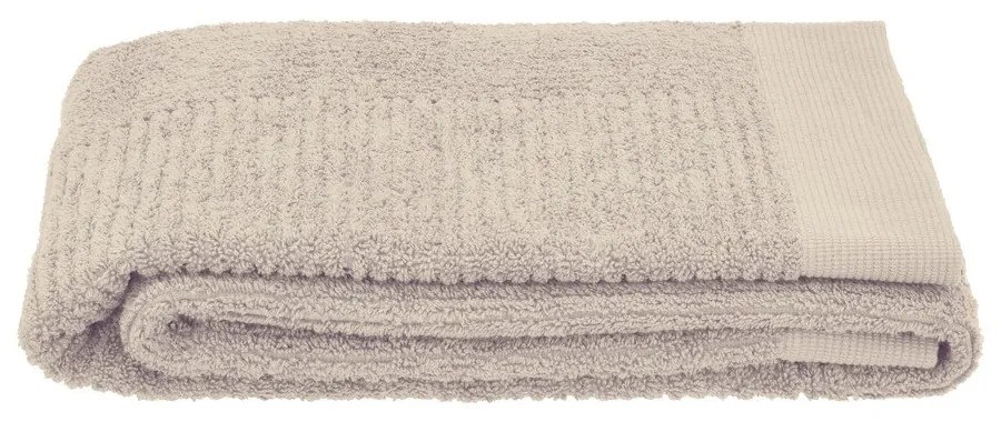 Beżowy bawełniany ręcznik frotte 50x100 cm Classic – Zone