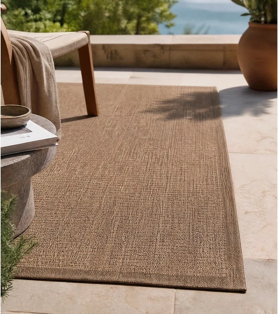 Dywan odpowiedni na zewnątrz w naturalnym kolorze 60x100 cm Giza 1410 – Ayyildiz Carpets