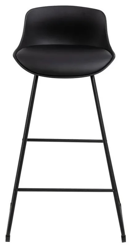 Czarny hoker (wysokość siedziska 76 cm) Tina – Actona