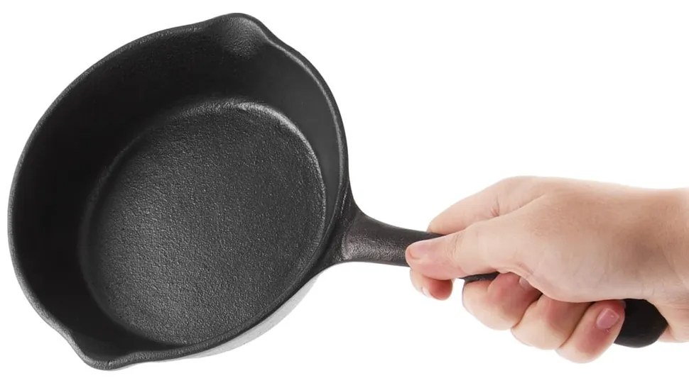 Żeliwna patelnia do grillowania ø 16 cm LITINA – Orion