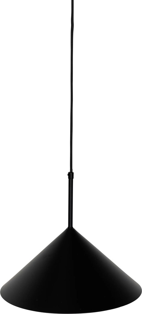 Designerska lampa wisząca czarna - Triangolo